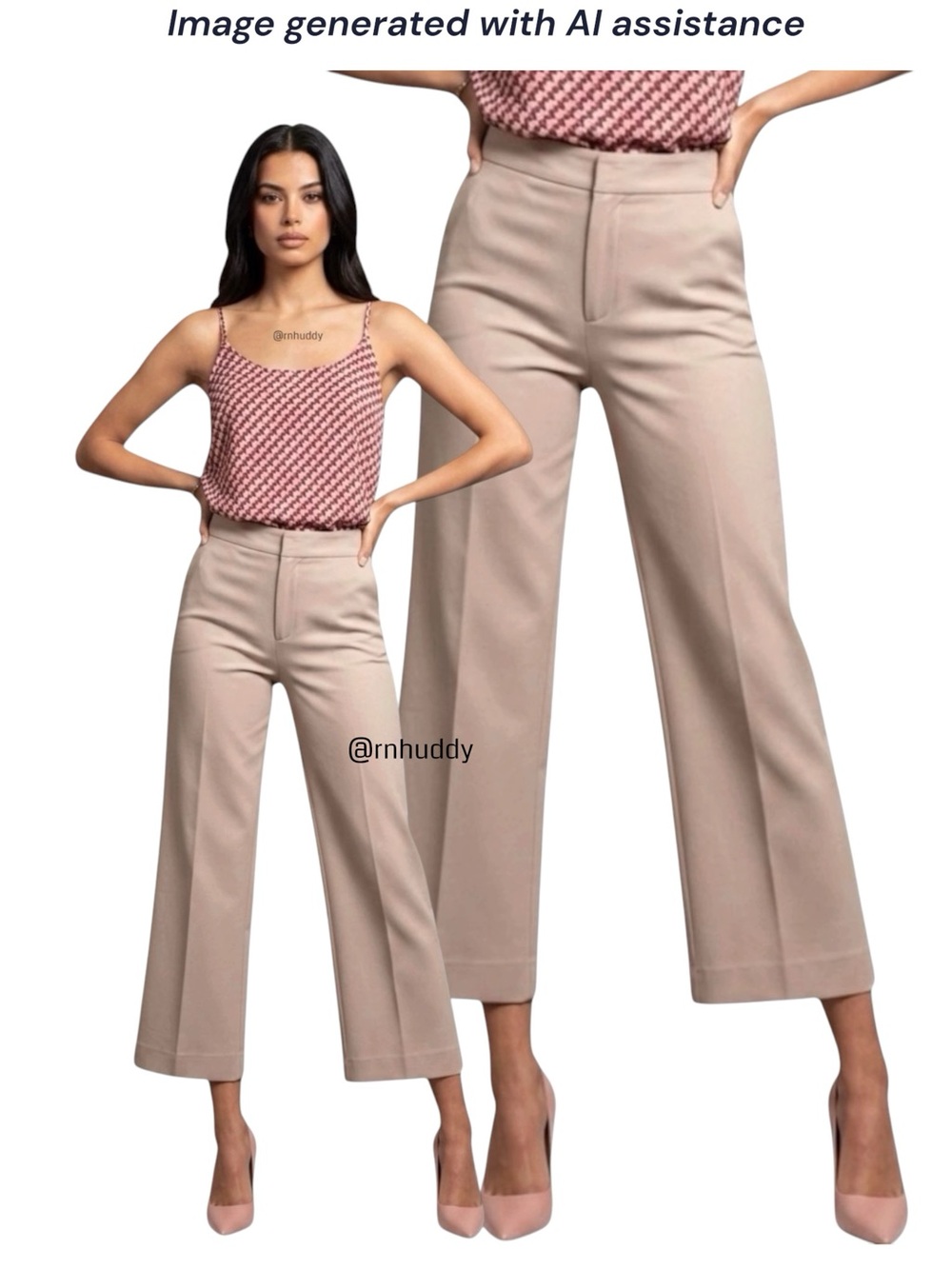 InWear size 4 beige/cream ZellaiW Wide Pant Culotte